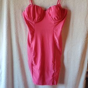 Hot pink Mini dress